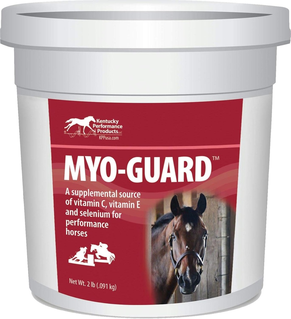 Kentucky Performance Products Myo-Guard, 2 Pounds, Daily Antioxidant Support to Reduce Muscle Soreness in Performance Horses