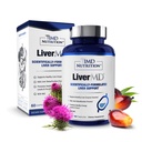 1MD Nutrition LiverMD - Supplément de soutien du foie - Siliphos Extrait de chardon de lait et NAC - Soutienne l'énergie saine, l'immunité et la santé globale - Nettoyage et soutien du foie 60 capsules