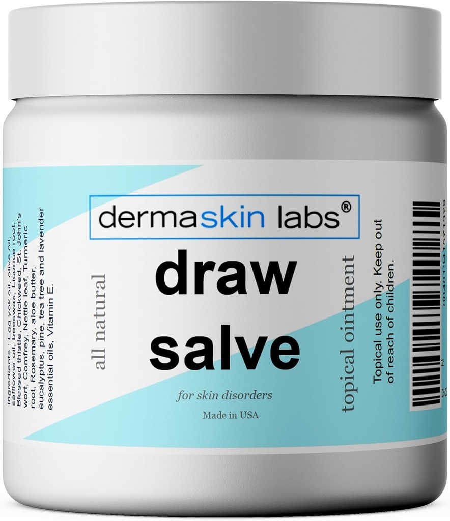 Zeichnen Salz für Boil Ease Cysts Splinters Burns Poison Ivy Ingrown Hair Fast Draw Ointment Made in USA