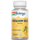 SOLARAY Vitamine D3 Lozenges 50mcg - 2000IU D3 Vitamine - Bons forts, soutien musculaire et immunitaire - Saveur de citron naturelle - Garantie de 60 jours de laboratoire vérifiée - 60 portions, 60 Lozenges