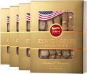 4 Boxen American Ginseng Root — Super Long Jumbo Wisconsin Ginseng (4oz/Box) Performance & Mental Health für Männer & Frauen