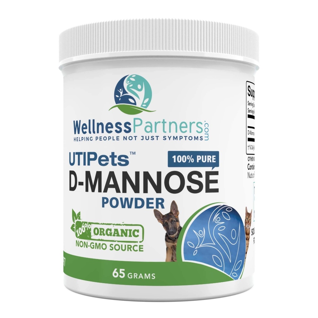 UTI Tiere Reine D-Mannose Nicht GMO Organisch bezogenes Pulver 65gram Glas