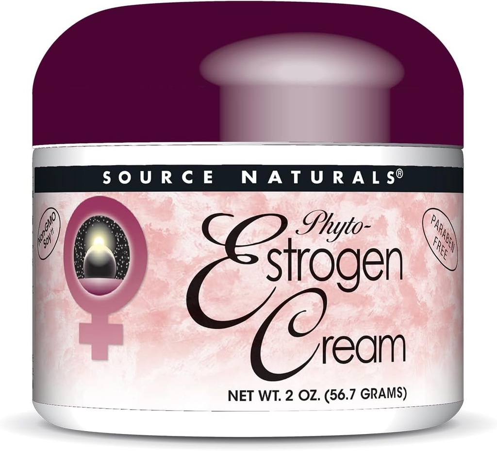 Supersmart Phyto-Estrogen Cream (Advanced Liposomal Delivery) - mit Granatapfel, Soy Isoflavone, Lecithin - Phytoestrogen Cream für Damen | Non-GMO & Gluten Free - 2 Oz/ 56.7g