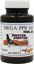 HULX MEGA PPR 926 100 Tabletten, Hahn Booster Vitamine Gesundheit Huhn Ergänzung Vitamin B Complex & 80 Typ Kräuterextrakt Unterstützung Blut, Endurance Energy Power Feed Vogel Hen Food