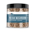 Earthborn Elements Reishi Mushroom 200 Kapseln, rein &amp; unverdünnt, keine Zusatzstoffe