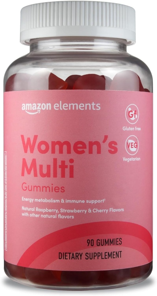 Elemente - Erwachsene Frauen Bio Multivitamine, 90 Gummi (30 Portionen), Vegetarisch, Glutenfrei (vorher Revly)