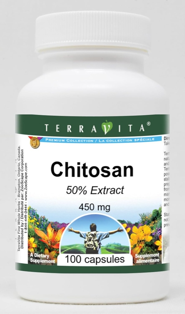 Chitosan 50% - 450 mg (100 Kapseln, ZIN: 519711)
