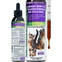 Cat & Dog Urinary Tract Treatment, Bladder & Kidney-Unterstützung für Hunde und Katzen, Leistungsstarke und dennoch sanfte Tierpflege, mit Liquid Cranberry & Glucosamine, Chicken Flavor, 6 oz Bottle, 1 Pack