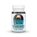 Source Naturals Calcium D-Glucarate 500mg Détoxifiant cellulaire - 60 comprimés