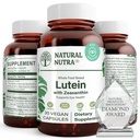 Natürliche Nutra Lutein und Zeaxanthin Ergänzung, halten Vision Gesundheit, Schützt Zelle in Augen, Enhance Level von Zeaxanthin & Isomers, unterstützen Augengesundheit, Glutenfrei, Sojafrei, 20mg - 30 Kapseln