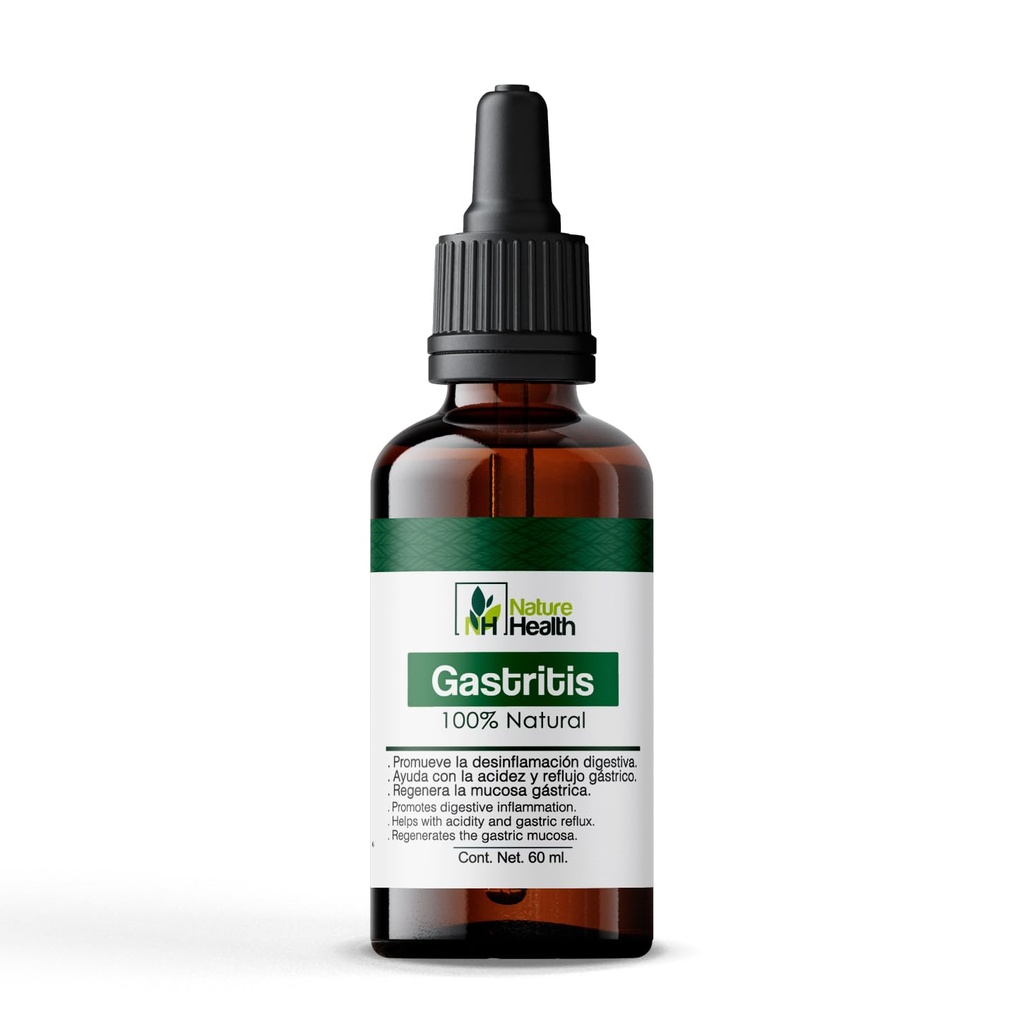 Générique Gotas Gastritis Apoyo digestivo para la acidez estomacal, reflujo Acido e indigestión (2.0 fl oz) (1)