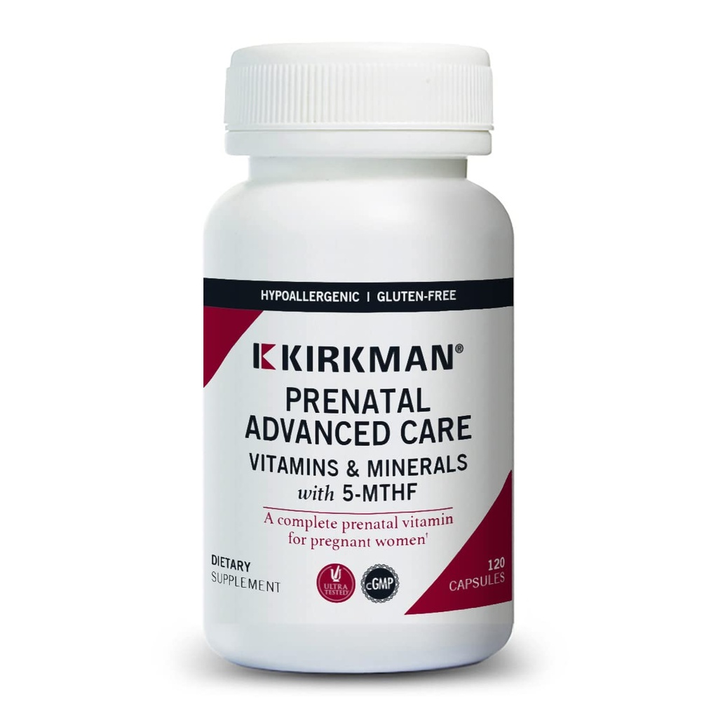 Soins avancés prénatals, 120 capsules, Kirkman Labs