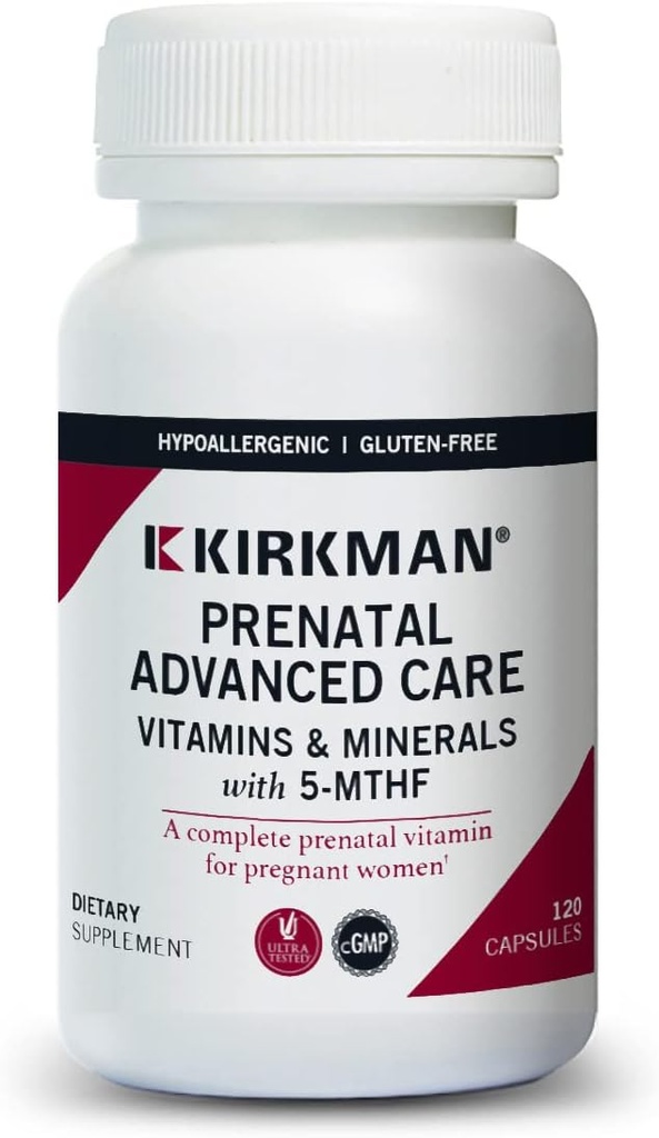 Soins avancés prénatals, 120 capsules, Kirkman Labs