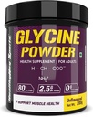 Sport Glycine Powder - Aminosäure-Ergänzung - Unterstützung Muskelgesundheit - 200 Gramm - 80 Portionen