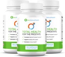 Ben's Natural Health Total Health für die Prostata-Ergänzung mit Beta Sitosterol Vitaminen C, D, E, Zink und Kurkuma, 360 Vegicaps, 3 Pack