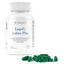 Dr. Tennant's Iodine Supplement Plus | Lugols Iodin & Kalium-Iodid mit essentiellen Co-Faktoren Selen, Zink & Fulvic Säure | Unterstützt Schilddrüse & Brust Gesundheit | 90 Kapseln
