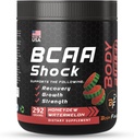 Aminosäure-Energie-Pulver mit BCAA, Best Intra & Post Workout Recovery Drink, Muskel-Recovery & Endurance-Pulver mit BCAA unterstützt Muskelwachstum, Honeydew Flavor, 292g - Made in USA