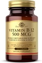 Solgar Vitamin B12 500 mcg - 100 Tabletten - Vegan, Glutenfrei, Milchfrei, Kosher - 100 Servierungen