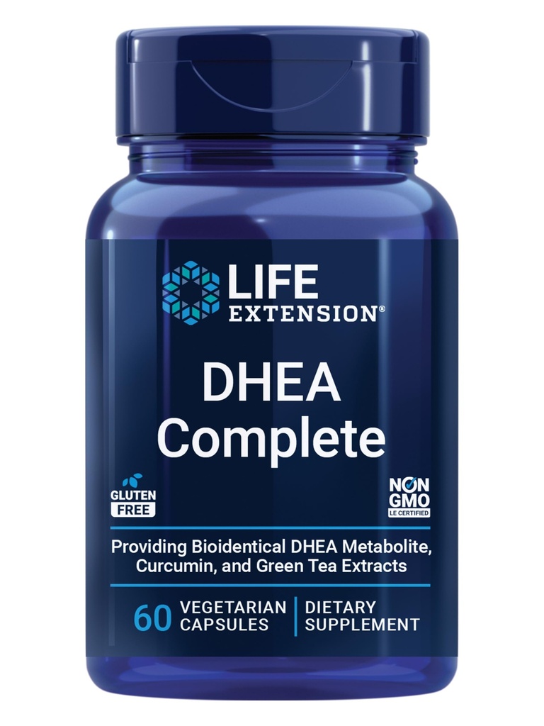 Lebensverlängerung DHEA und 7-Keto DHEA Komplette vegetarische Kapseln, um die Unterstützung einer gesunden Körpergewicht & Mood, Lean Muskelmasse, Libido & More, Non-GMO, Gluten-Free, 60 Count