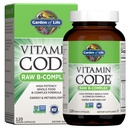 Jardin de vie Complexe Vitamine B, 120 Capsules Vegan, Vitamines de haute puissance pour l'énergie et le métabolisme avec B6, Folate et B12 comme méthylcobalamine Plus Probiotiques