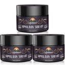 Ajoblanco 600mg natürliches Himalaya-organisches Shilajit-Harz - Himalaya Gold Shilajit-Harz mit organischem Ayurveda-Gemisch in hoher Potenz für Energie, Stärke und Immunität, Packung mit 3