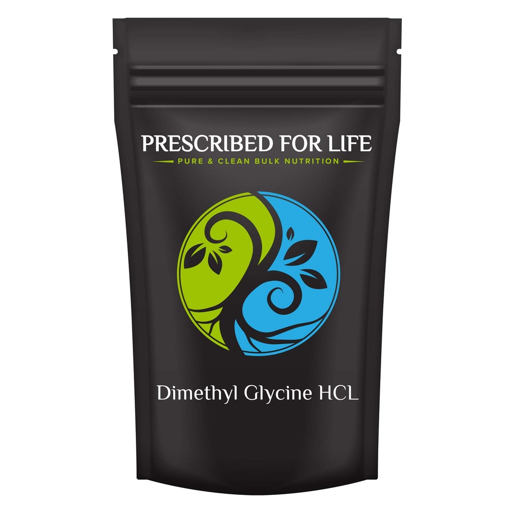Prescription pour la vie Diméthyl Glycine (DMG) Vitamine B16 Poudre de l'acide amino Précurseur de l'énergie et du système immunitaire Booster naturel, sans gluten, végétalien, non-OGM, 10 kg