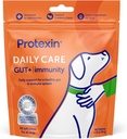 Protexin Daily Care Gut+ Immunität | 60 Hundekauen, Türkei und Cranberry Flavor Dog Supplement | Probiotics for Dogs, Dog Postbiotics