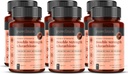 Glutathion 1000mg x 360 Tabletten (6 Flaschen von 60)- w/500mg Glutathion, 300mg ALA und 200mg VIT C pro Tablet