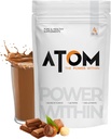 Asitis Nutrition AS-IT-is Atom Whey Protein 1kg/35.2 Oz mit Verdauungsenzymen | USA Labdoor zertifiziert für Genauigkeit & Reinheit | Choco Hazel Fusion Flavor | 27g Protein 5.7 5.7g Bcaaâ