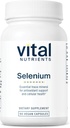 Vitalnährstoffe - Selen - Leistungsstarke Antioxidantienunterstützung - 90 vegetarische Kapseln pro Flasche - 200 mcg