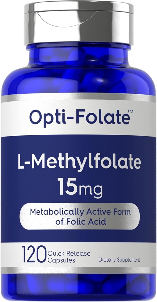 Carlyle L Methylfolate 15mg.120 Capsules.