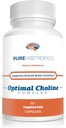 Pure Nootropics - Complexe optimal de choline - Alpha GPC/CDP Citicoline Blend - 300 mg