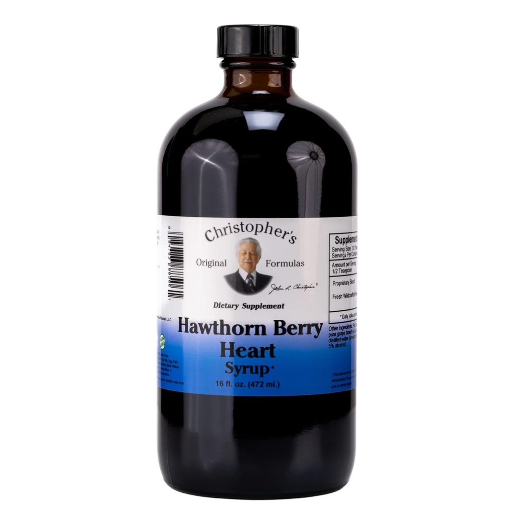 Formules originales de Christopher Hawthorn Berry Heart Sirop - 16 fl oz.