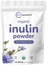 Mikro Zutaten Bio-Inulin-Faserpulver, 2lb | Natürliche Präbiotika zur Unterstützung Verdauung & Gut Gesundheit | Soluble, einfach digestible | Unflavorhergesehen, Vegan