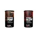 Tierpumpe Preworkout (30 Zähler) M-Stak Muscle Building Stack (21 Zähler)