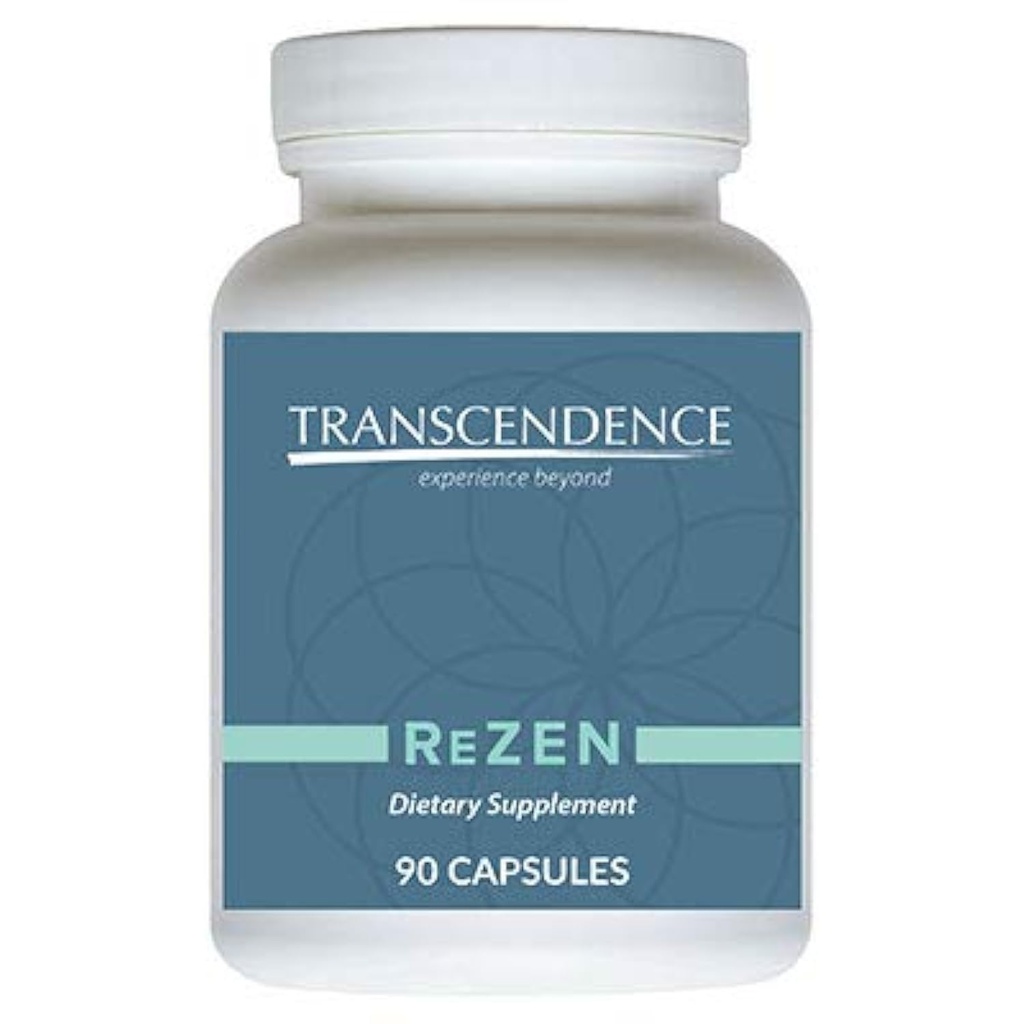 TRANSFORMATION THE GENESIS OF GOOD HEALTH ReZEN Enzyme Blend Supplement, Natural Transcendence Formula with Vitamin B6 Supporting a Healthy Nervous System, 90 Capsules