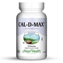 Maxi Health Cal-D-Max - Calcium Citrat - mit Vitamin D3 - Knochenunterstützung - 120 Kapseln - Kosher