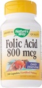 Nature's way Folsäure - 800 mcg - 100 Kapseln, 100 Zähler