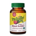 MegaFood Blood Builder Eisen-Ergänzung für Frauen und Männer - Erhöhen Sie Eisen Levels ohne Nebenwirkungen - Kämpfe Fettleibigkeit - Vitamin B12, Folsäure & Vitamin C - Vegan - 72 Mini Tabletten (36 Servietten)