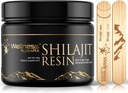 Shilajit Resin mit Fulvic Säure und Trace Minerals - Gold Grade reine Himalaya Shilajit für Herren - Chilajit aus Gilgit verpackt mit 85+ Mineralien, Stoffwechsel und Immununterstützung - 60g
