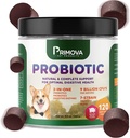 Probiotic Dog Chews für Hunde Verdauungsenzyme - Dog Diarrhea & Natural Allergy Relief - Welpen Probiotic Chews - Hunde Allergy Chews - Pack von 120 Chews