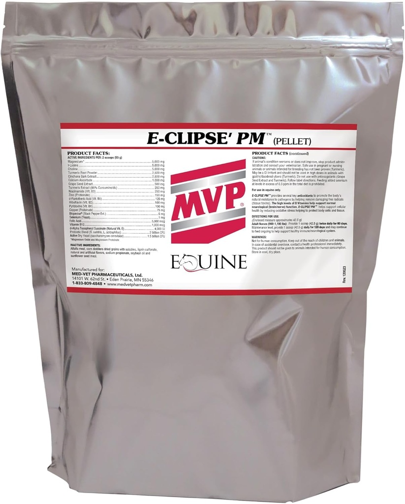 E-Clipse PM (6 lb) Santé neurologique/soutien immunitaire pour chevaux