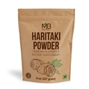 MB Kräuter Haritaki Pulver 8 oz / 227 Gramm / 0.5 lb | Inknut Pulver | Terminalia chebula Harde Chebulic Myrobalan | Glutenfrei | Keine Konserven
