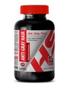 Supplément à l'acide folique - Anti Gray Hair Natural Formula - Soutien du système nerveux (1 bouteille 60 capsules)