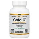 California Gold Nutrition Gold CTM, USP Grade Vitamin C, 1.000 mg, 60 Veggie Kapseln