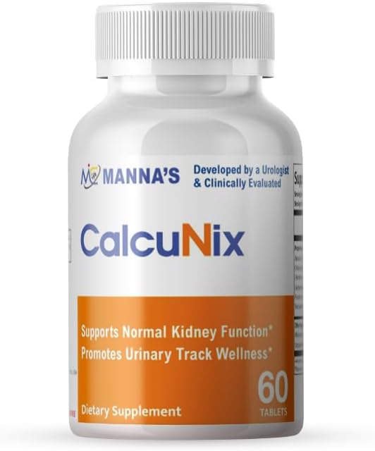Manna CalcuNix Kidney Support Supplement fördert Urinary Track 60 Tablets