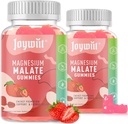 Magnesium Malate Gummies 1000mg | Magnesium Malat Ergänzung mit L-Theanin, CoQ10 & Vitamin B6 | Hohe Potenz Stress Relief & Muskel Unterstützung | Non-GMO, Vegan, Gluten-Free | 120 Gummis