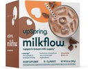 UpSpring Milkflow Energy Supplément pour l'allaitement maternel Mélange avec Fenugreek, Saveur de chocolat, Supplément pour la lactation pour soutenir l'approvisionnement en lait maternel et vitamines B, 16 Mélanges pour boissons