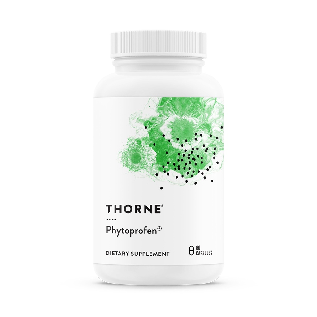 THORNE - Phytoprofen - Botanische Mischung aus Ginger, Boswellia und Curcumin - Unterstützt gesunde Cytokine Balance und Erholung nach Verletzung oder Chirurgie* - Glutenfrei, Sojafrei, Dairy-Free - 60 Kapseln